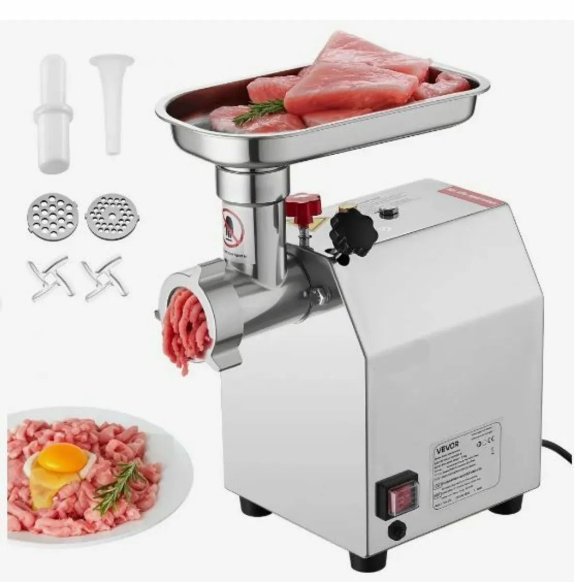 Commercial Electric Meat Grinder - Image 2