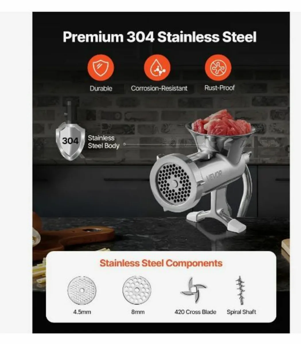 Manual Meat Grinder - Image 3