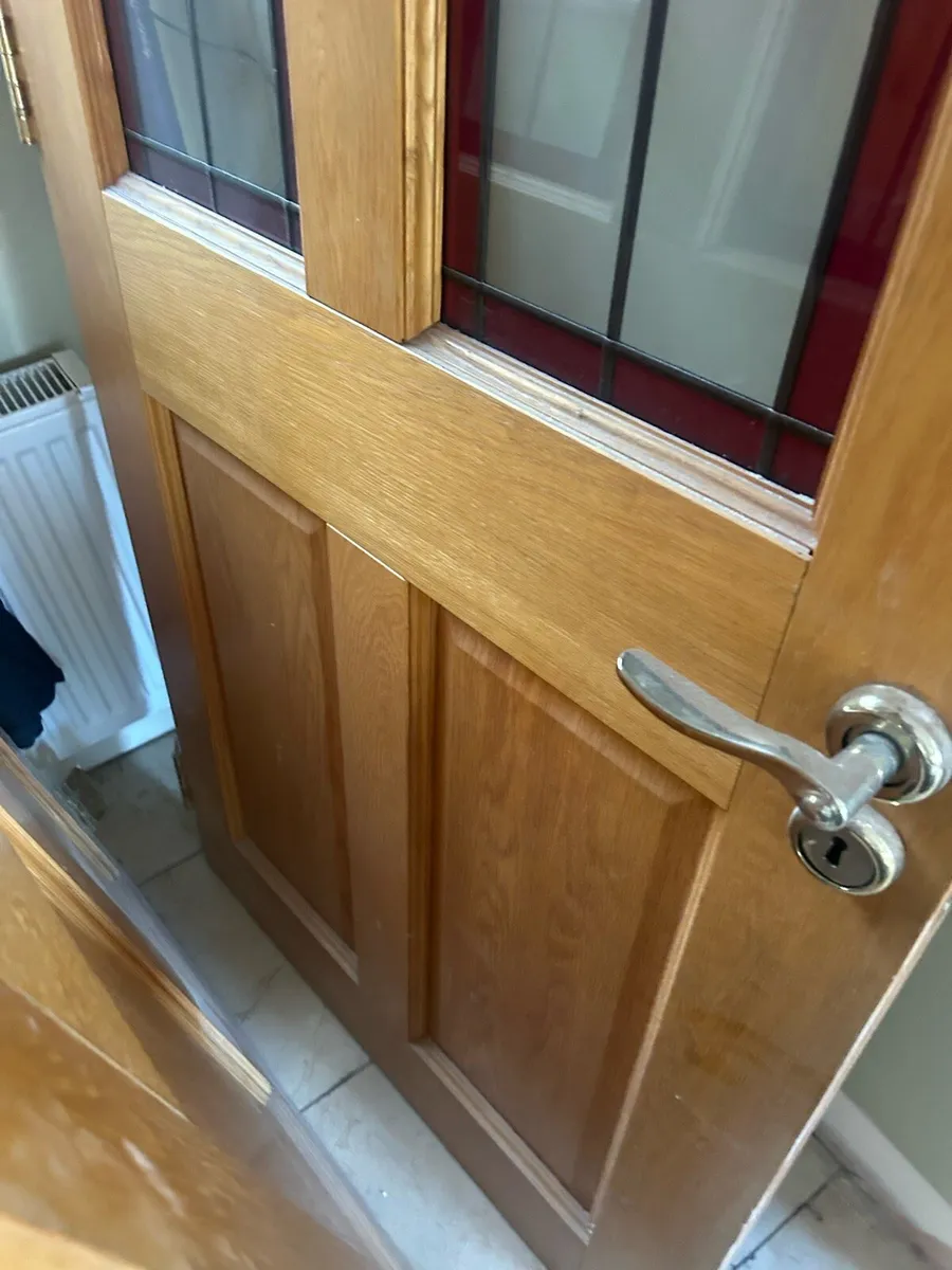 32x80 double doors half glass - Image 2
