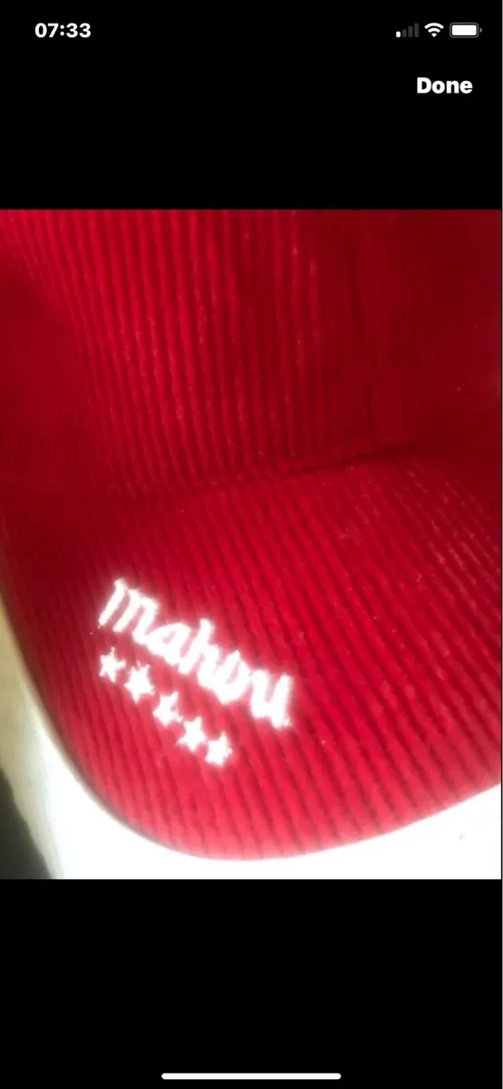 Mahou Beer Baseball Cap- New - Image 2
