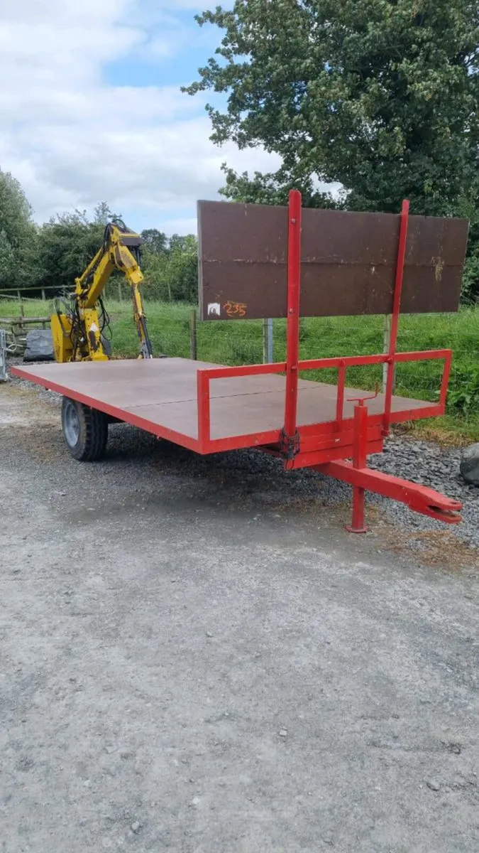 Hay/straw/advertising trailer - Image 1