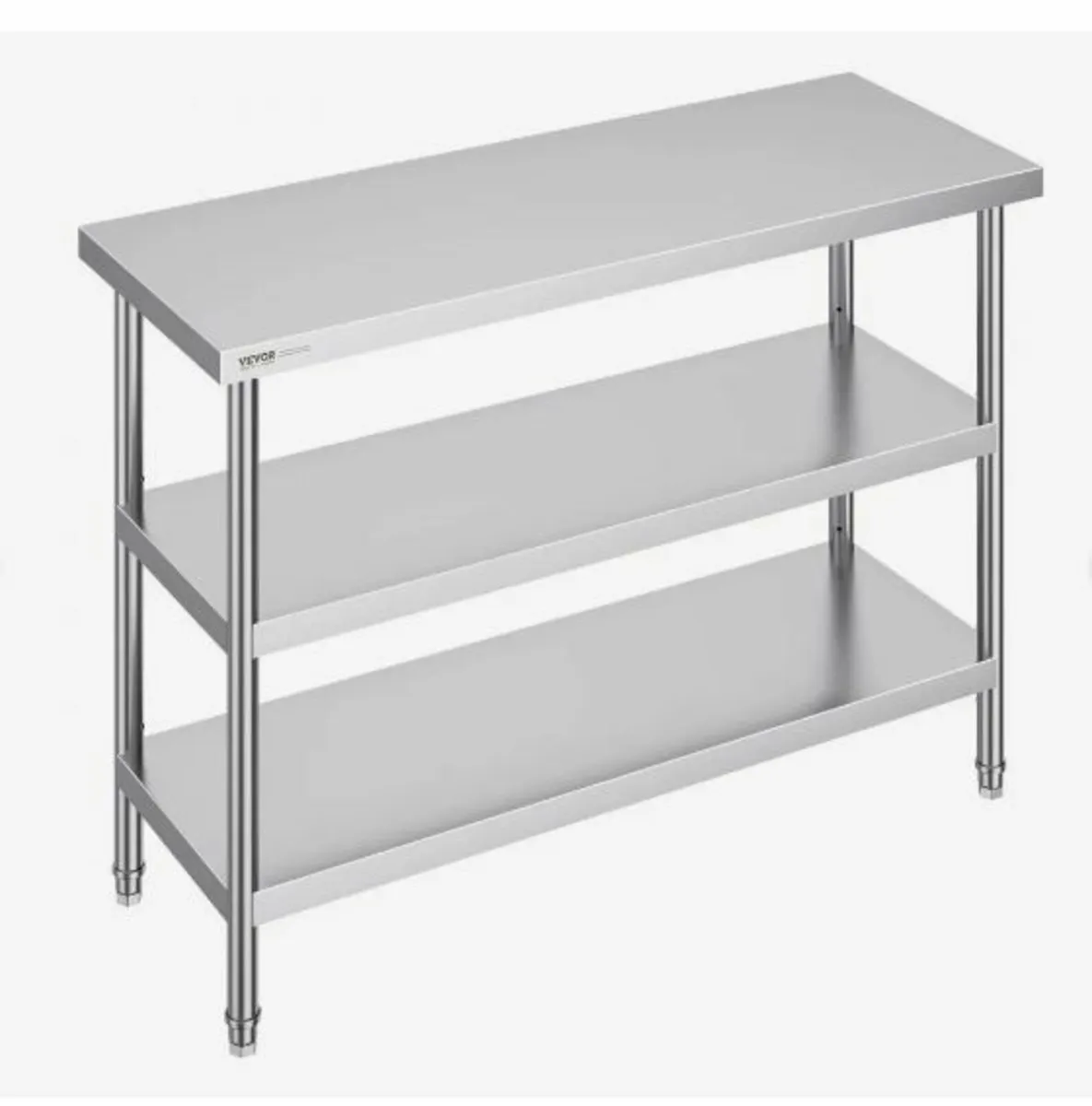 Stainless Steel Food Prep Table - Image 3
