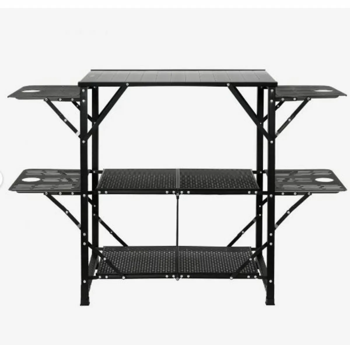 Camping Kitchen Table, One-piece Folding - Image 3