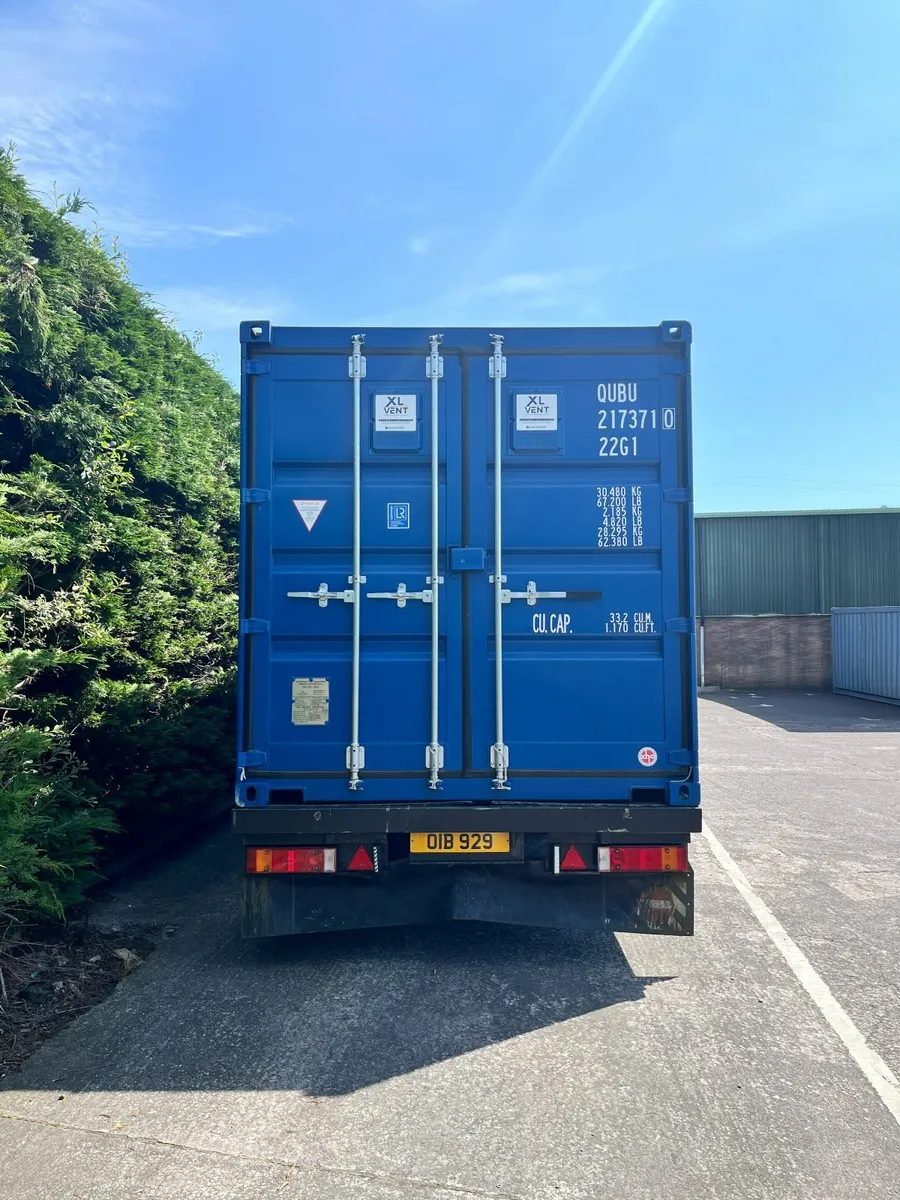 20ft Flatbed Car Trailer Twist Locks Container - Image 2