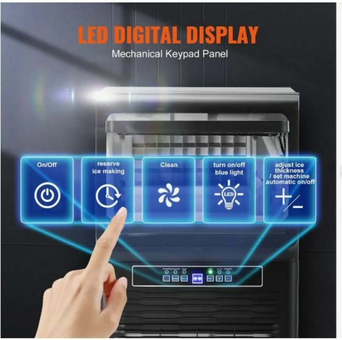 Commercial Ice Maker Freestanding Cabinet - Image 3