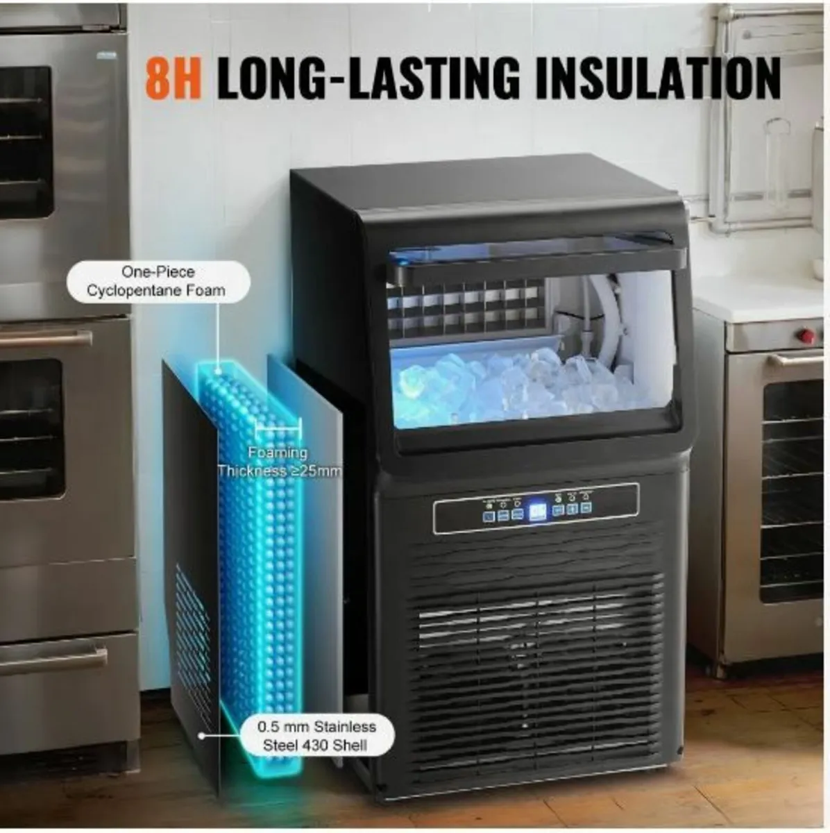 Commercial Ice Maker Freestanding Cabinet - Image 1