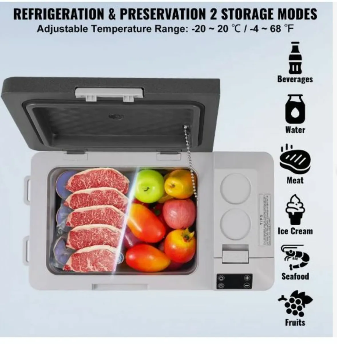 Portable Car Refrigerator Freezer Compressor 25 L - Image 2