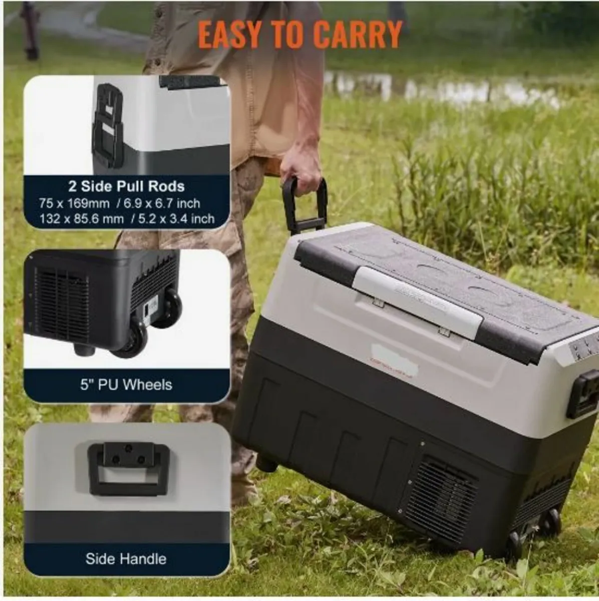 Portable Car Refrigerator Freezer Compressor 35 L - Image 4