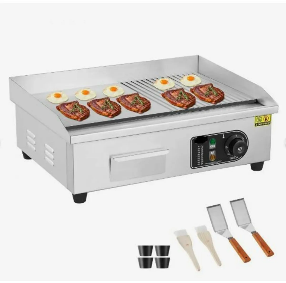 Commercial Electric Griddle 3200W - Image 3