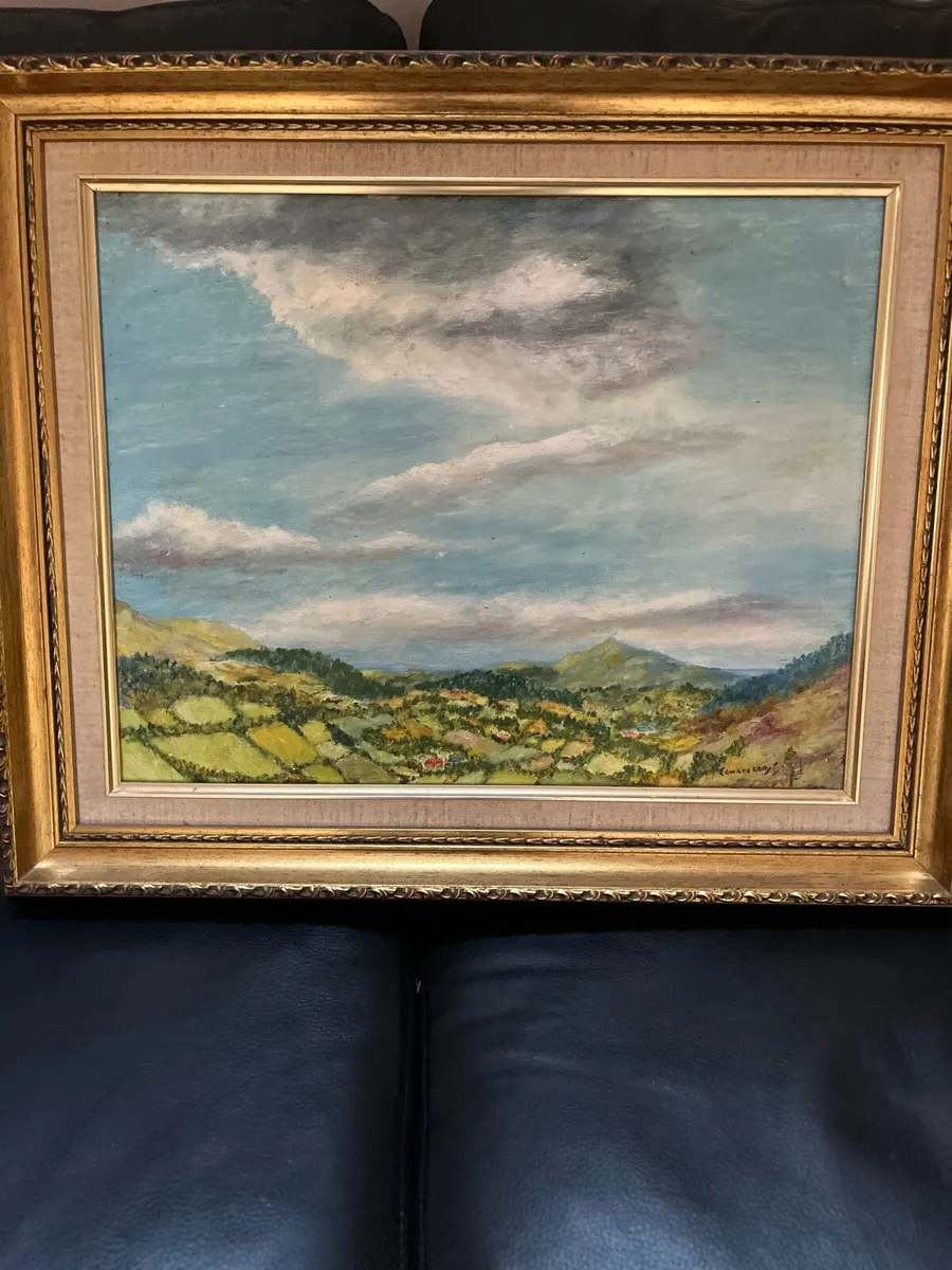 Painting of Glencree Valley Wicklow,