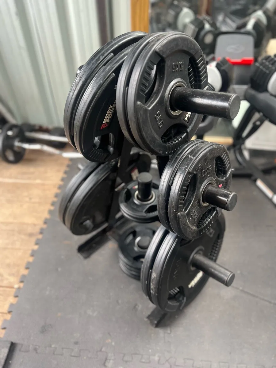 122.5KG Olympic plates - Image 1