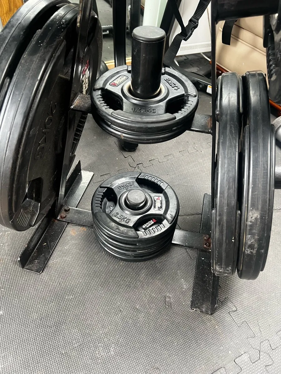 122.5KG Olympic plates - Image 4