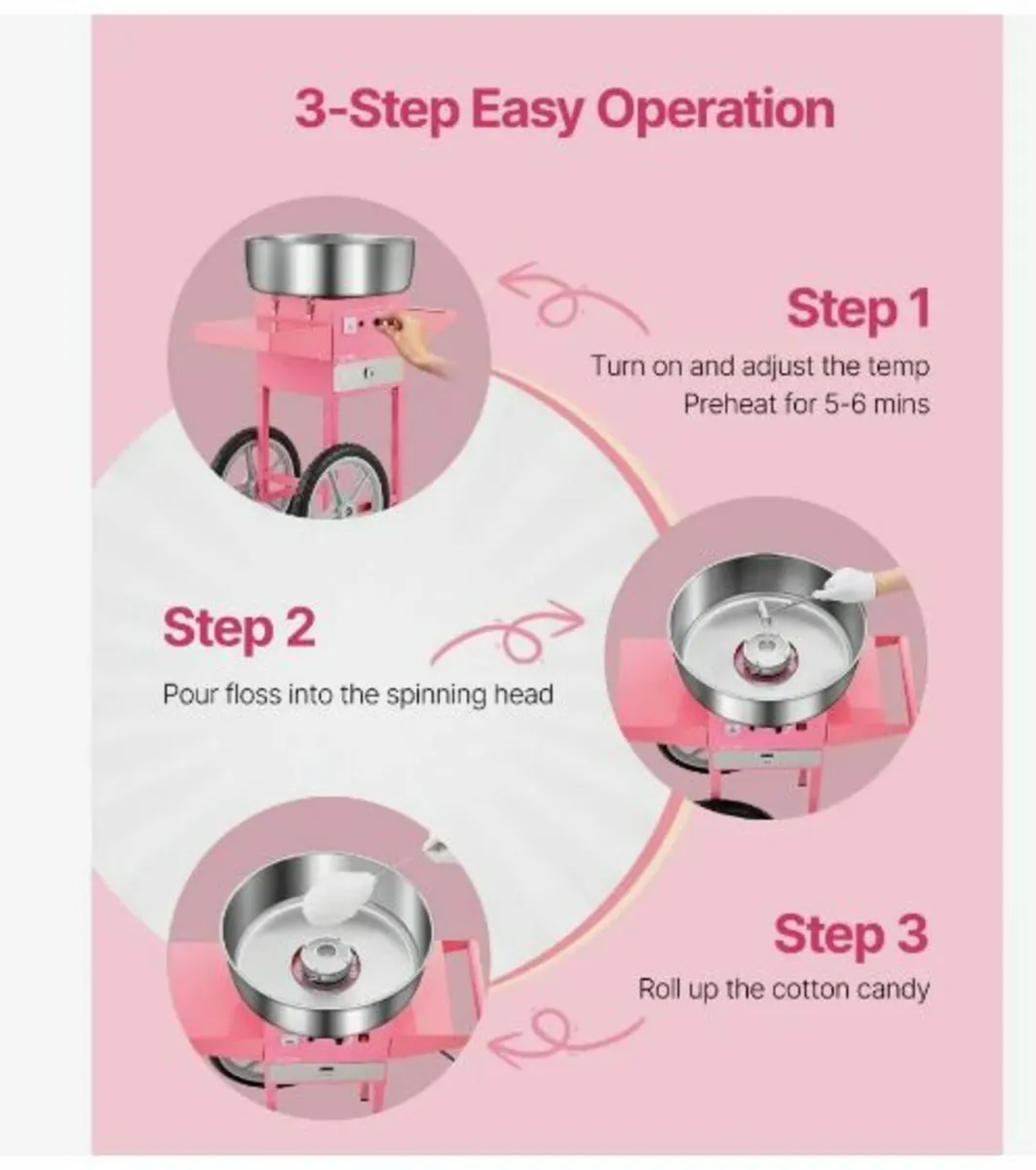 Commercial Cotton Candy Machine - Image 2