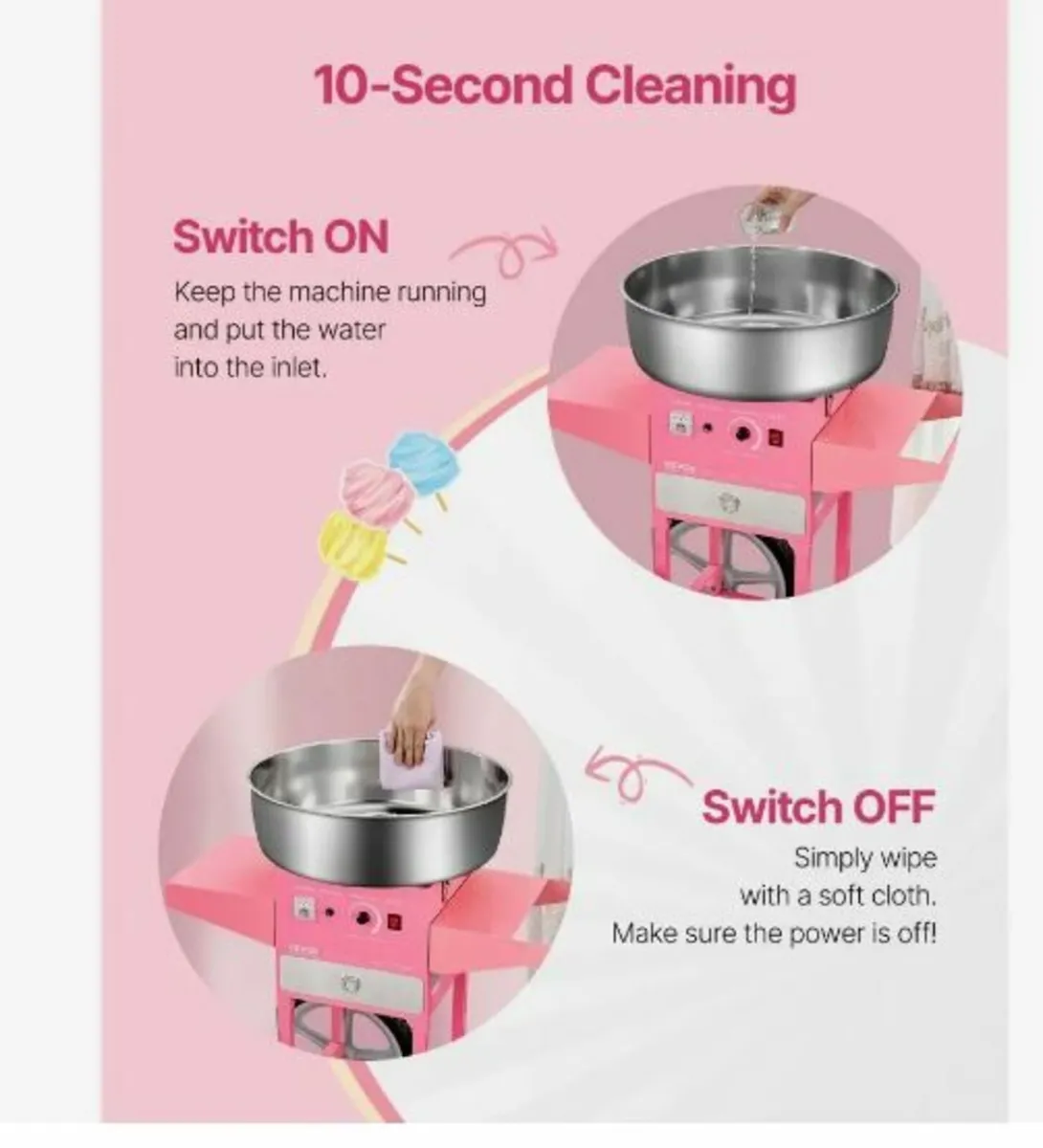 Commercial Cotton Candy Machine - Image 3