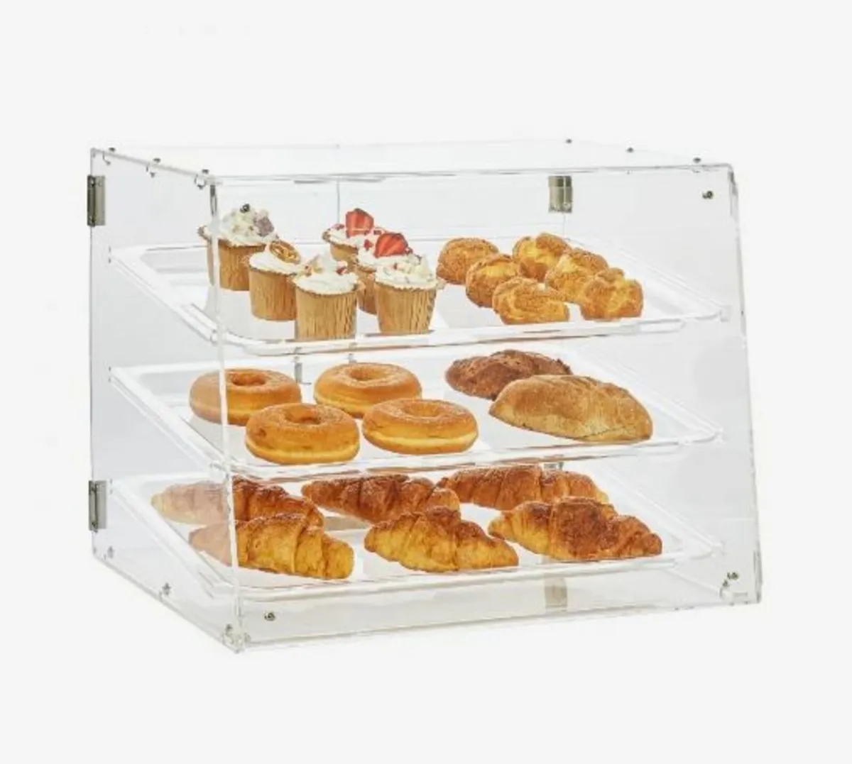 Pastry Display Case, 3-Tier Commercial - Image 1