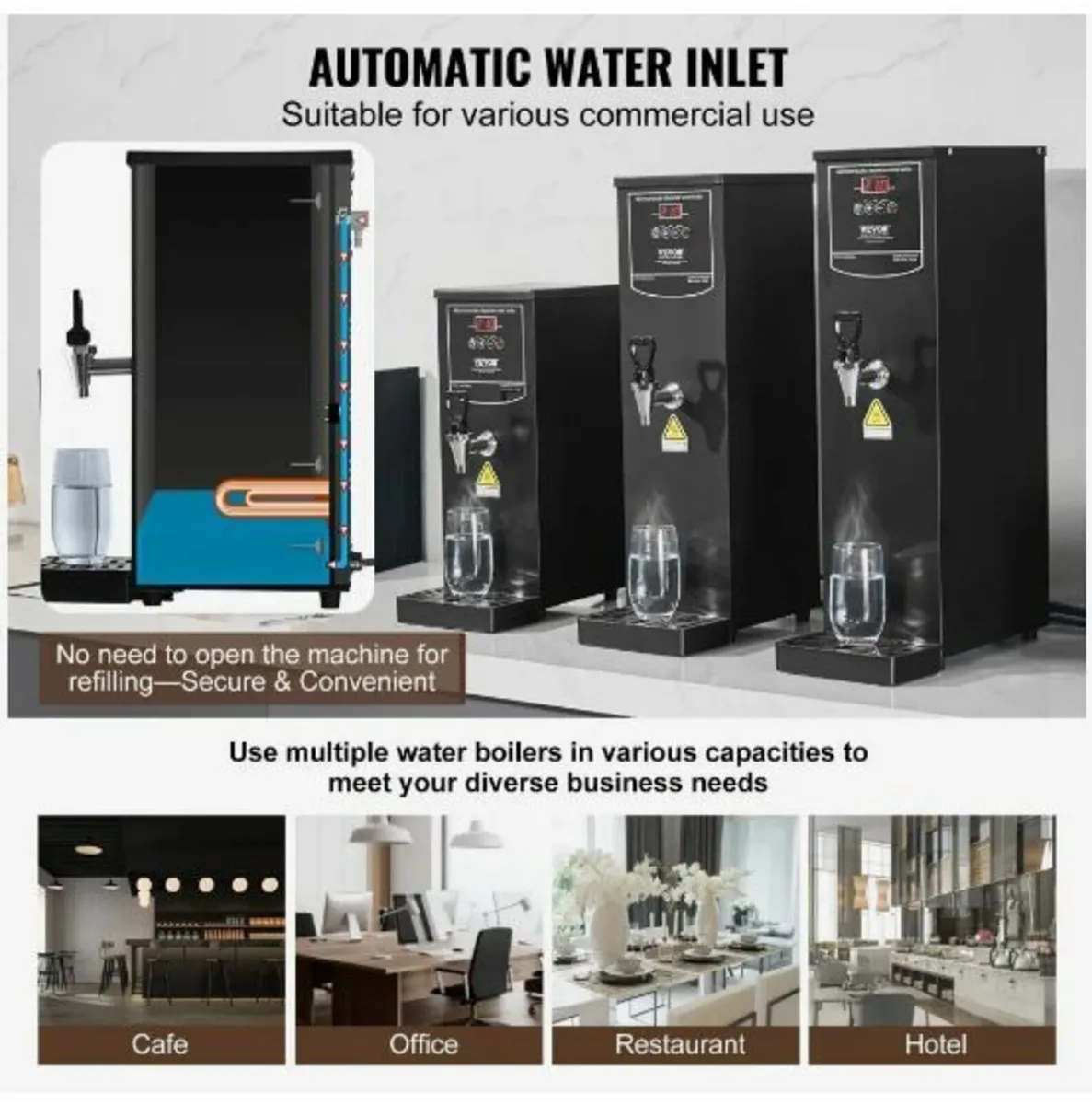 10L Commercial Water Boiler Electric Hot - Image 4
