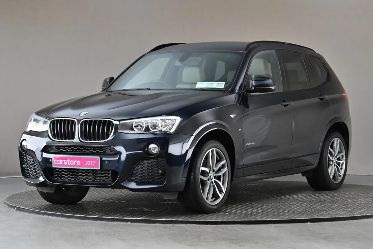 BMW X3 Xdrive20d M Sport  full Beige Leather - Image 3