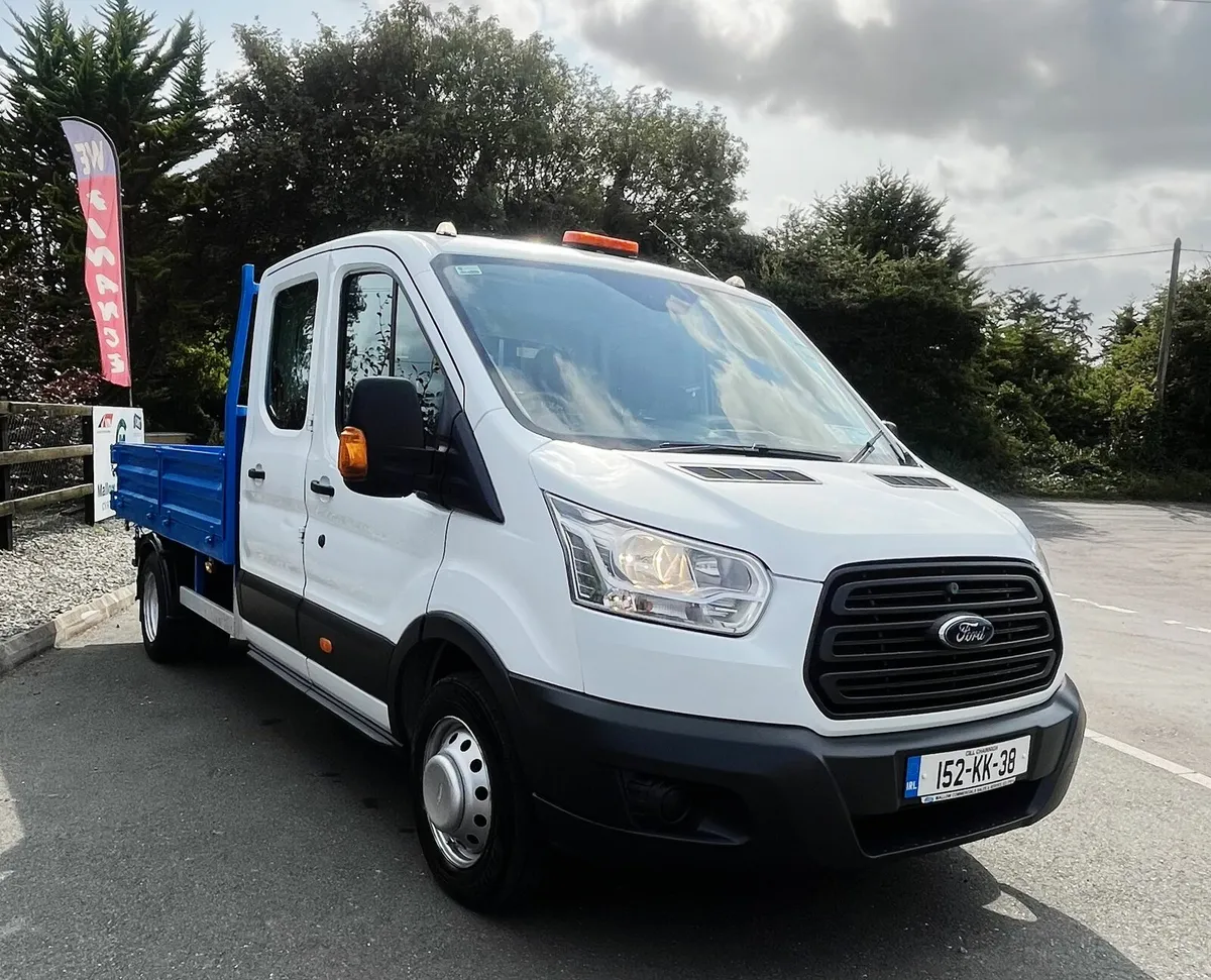 2015 152 Ford Transit Crew Cab Tipper *Low Mileage - Image 1