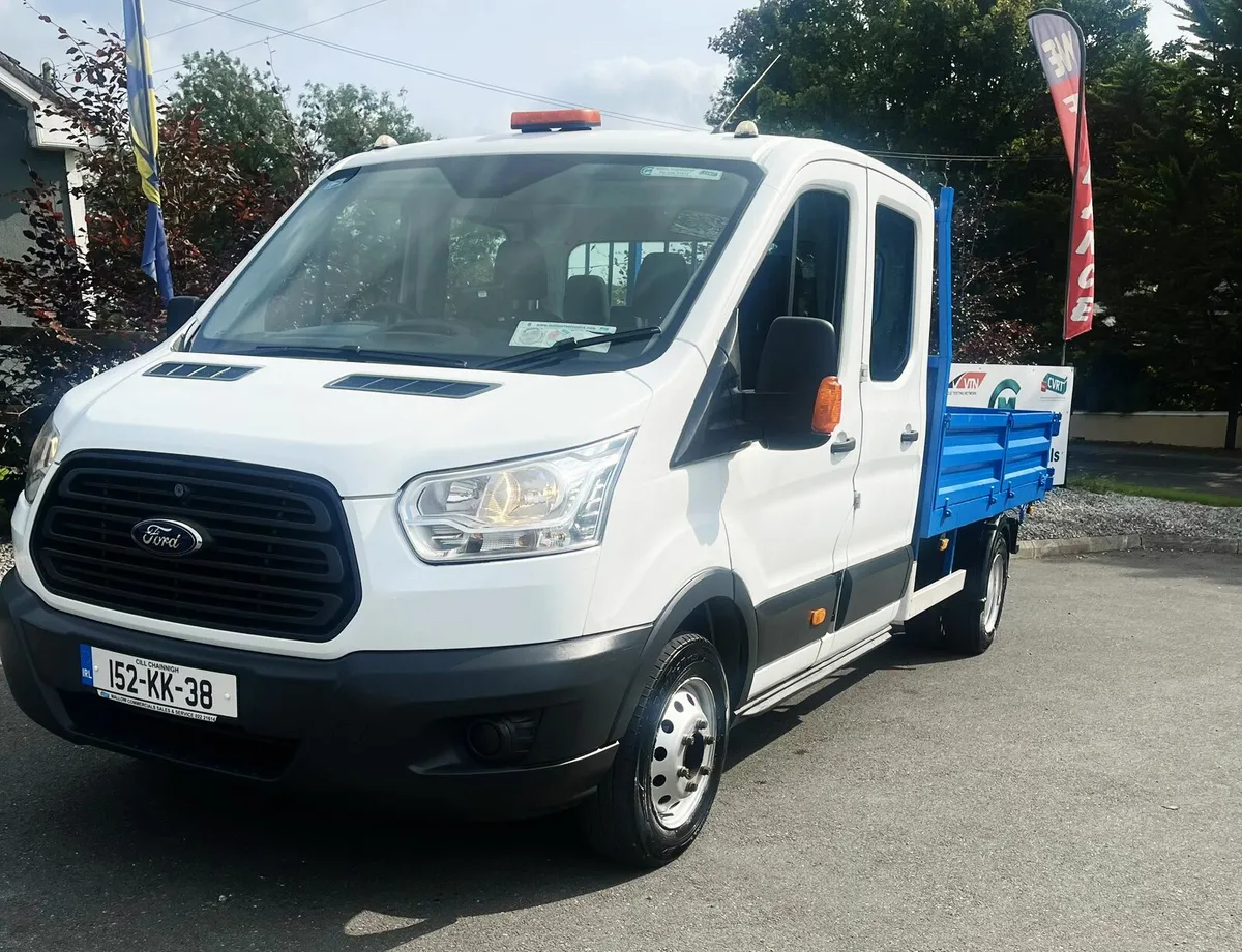 2015 152 Ford Transit Crew Cab Tipper *Low Mileage - Image 4