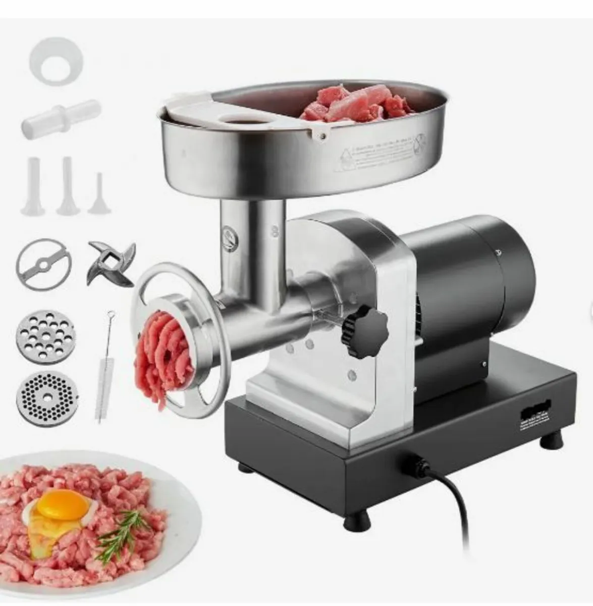Commercial Electric Meat Grinder - Image 1