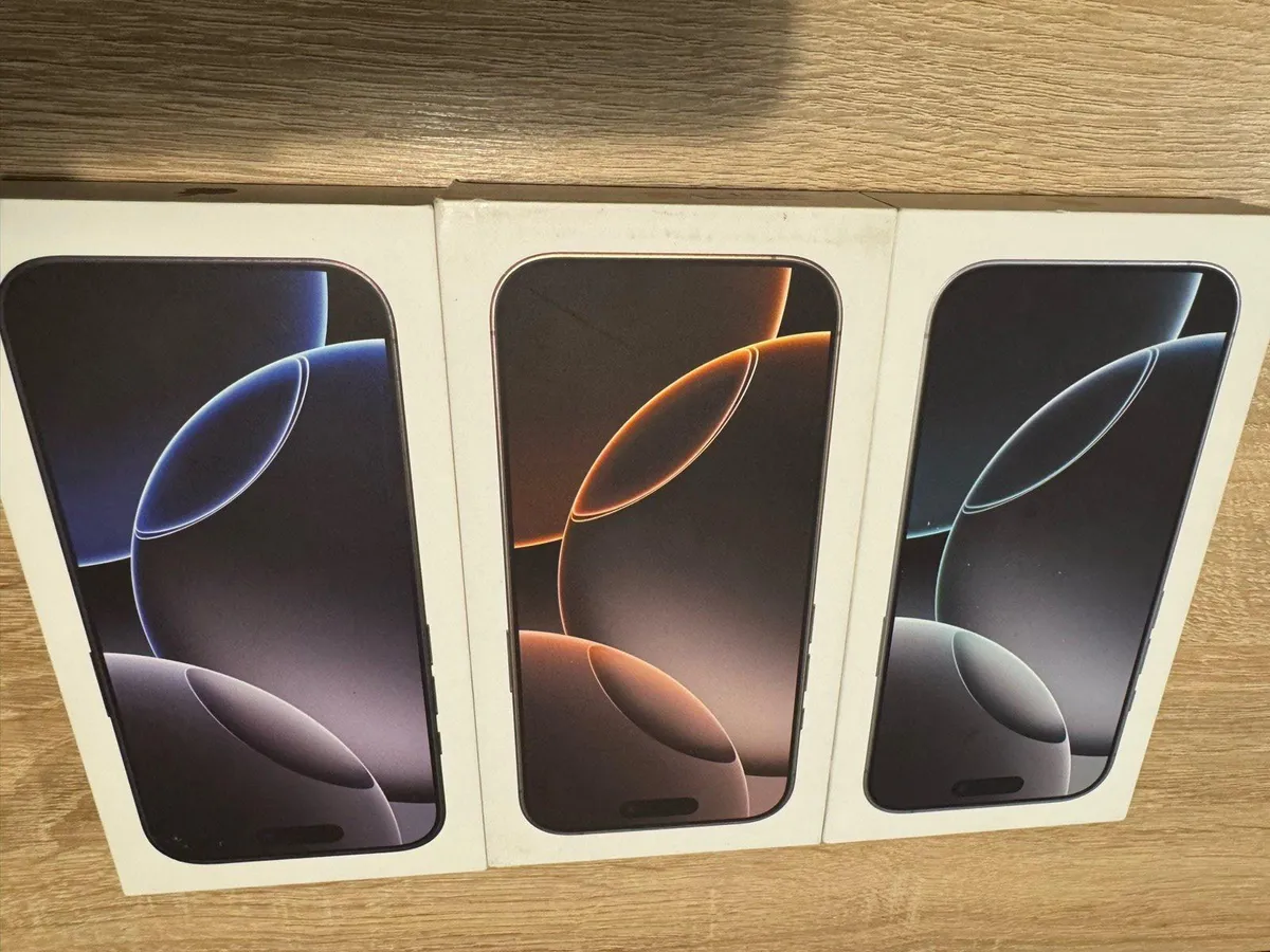 iPhone 16 pro 128GB (IRISH STOCK)Sealed 1y Warrant