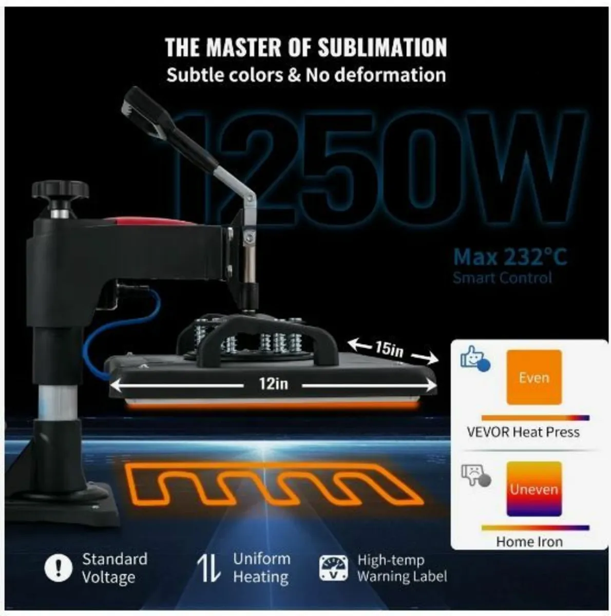 Heat Press, 5 in 1 Heat Press Machine Machine - Image 3