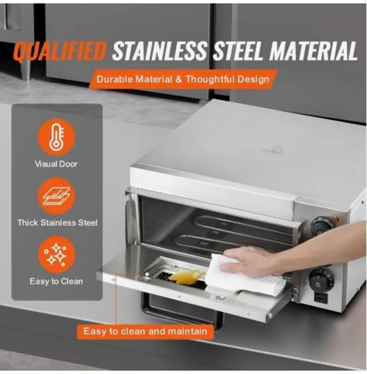 Commercial Countertop Pizza Oven Electric - Image 2
