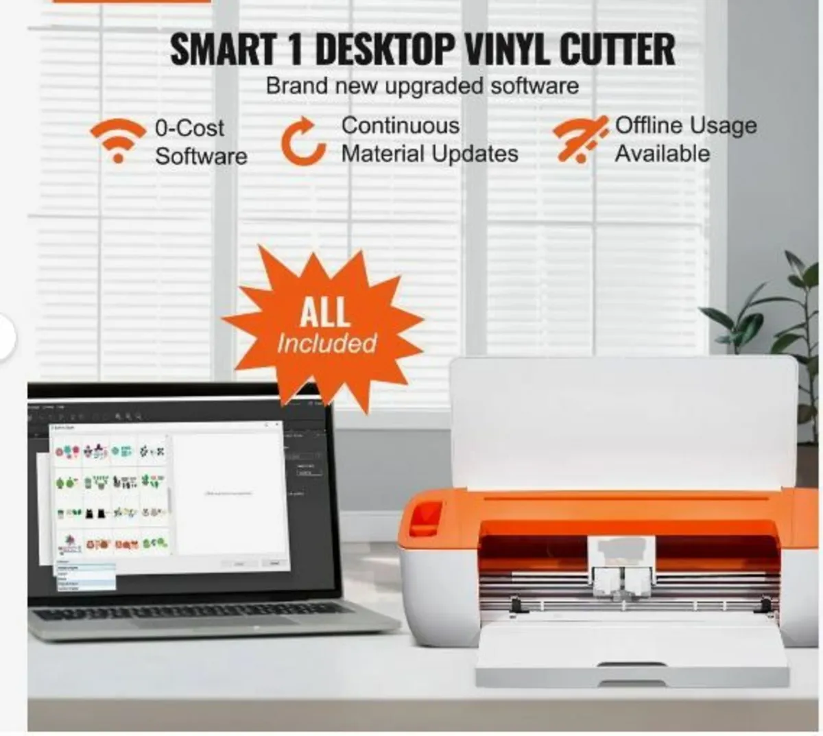 Vinyl Cutter Machine, Bluetooth Connectivity - Image 4