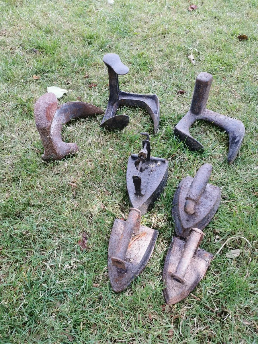 Antique cast iron items