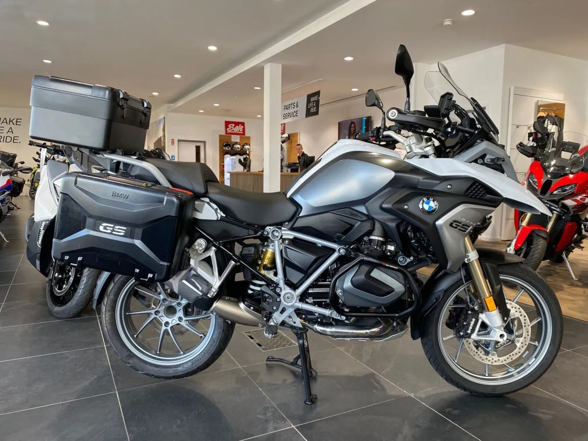 2023 BMW R1250GS TE with Full Luggage & Crash Bars - Image 1