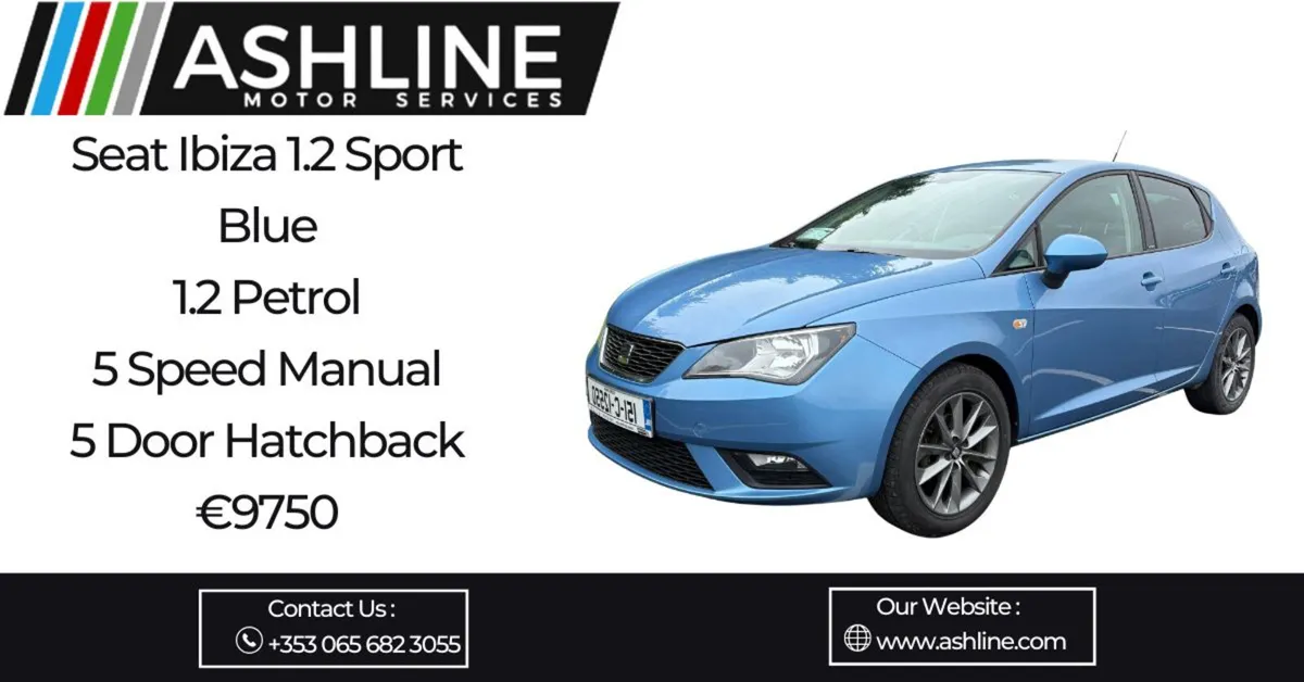 SEAT Ibiza 2015 SC 1.2 70hp SPORT - Image 1