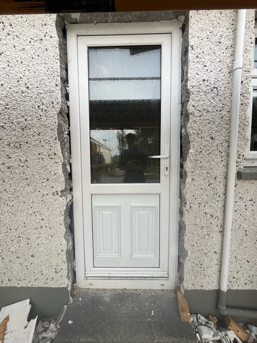 PVC Back Door (frosted glass) - Image 2