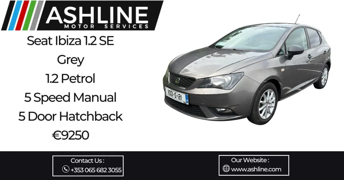 SEAT Ibiza 2015 SC 1.2 70hp SE - Image 1