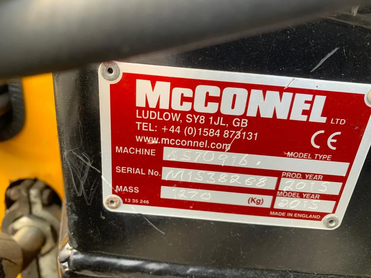 MCCONNEL PA6570T REV EDS C/W 1.5M HEAD - Image 4