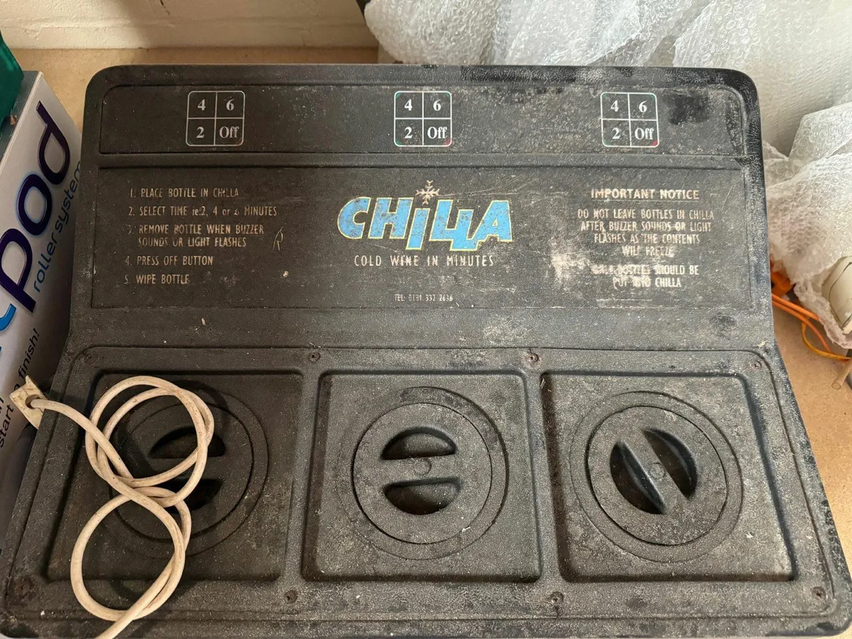 Chilla 3 bottles wine cooler