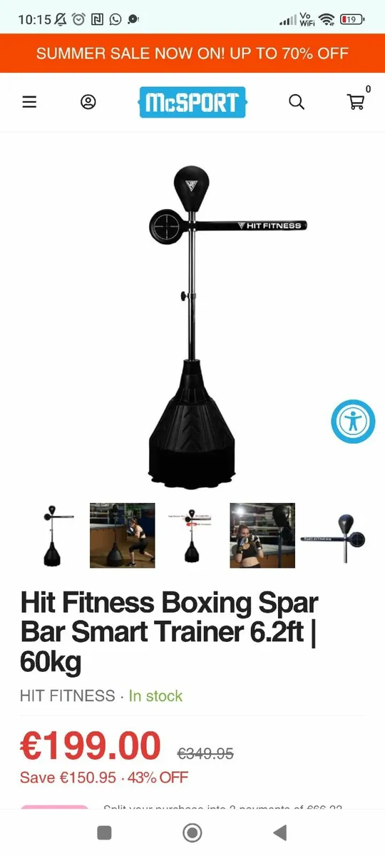 Hit Boxing Speed Training  Sparring - Image 1