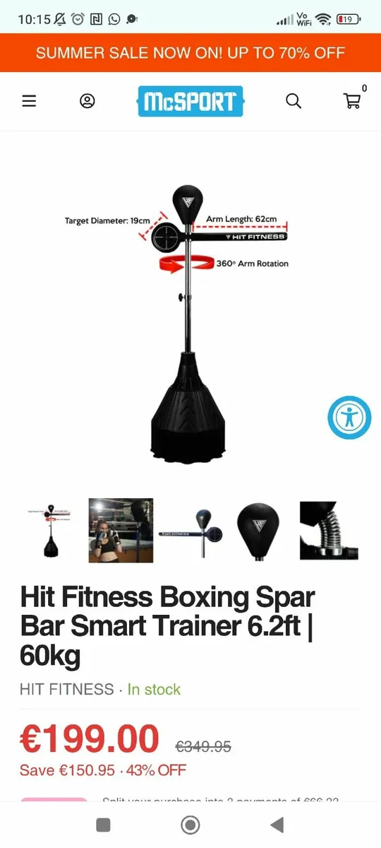 Hit Boxing Speed Training  Sparring - Image 2