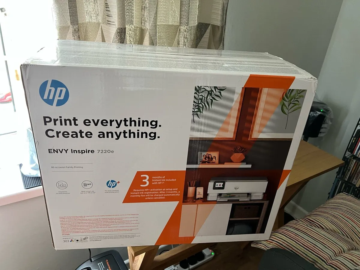Brand new hp printer not opening