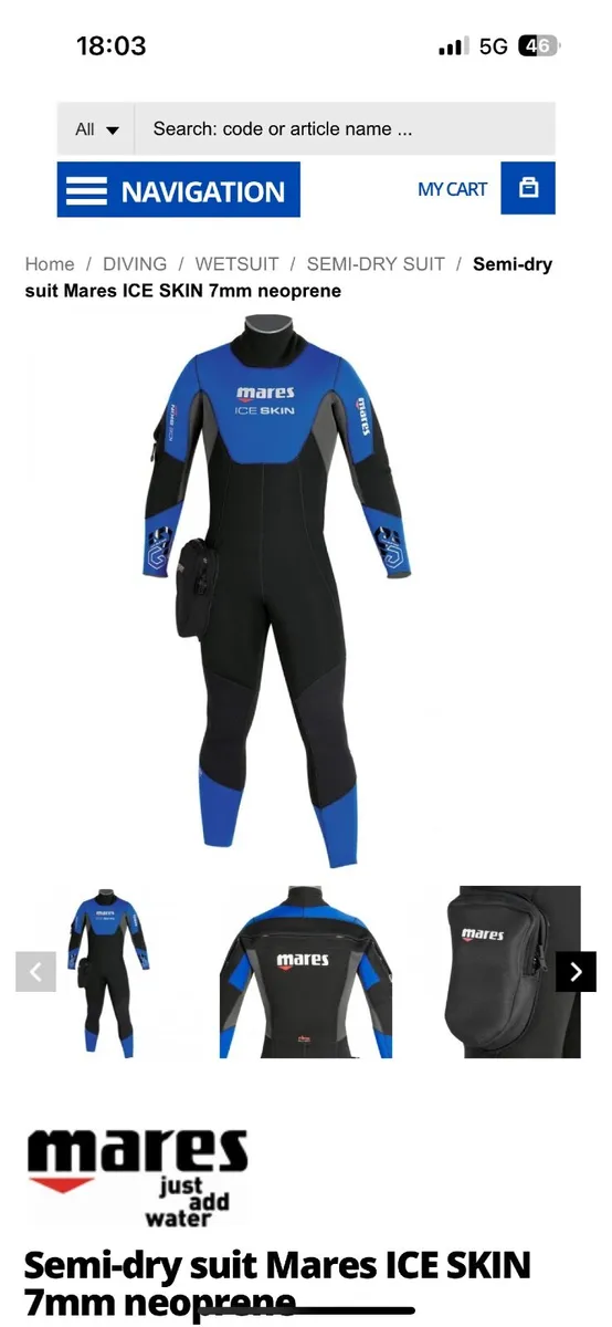 New Semi Dry Wet Suit for scuba diving - Image 3
