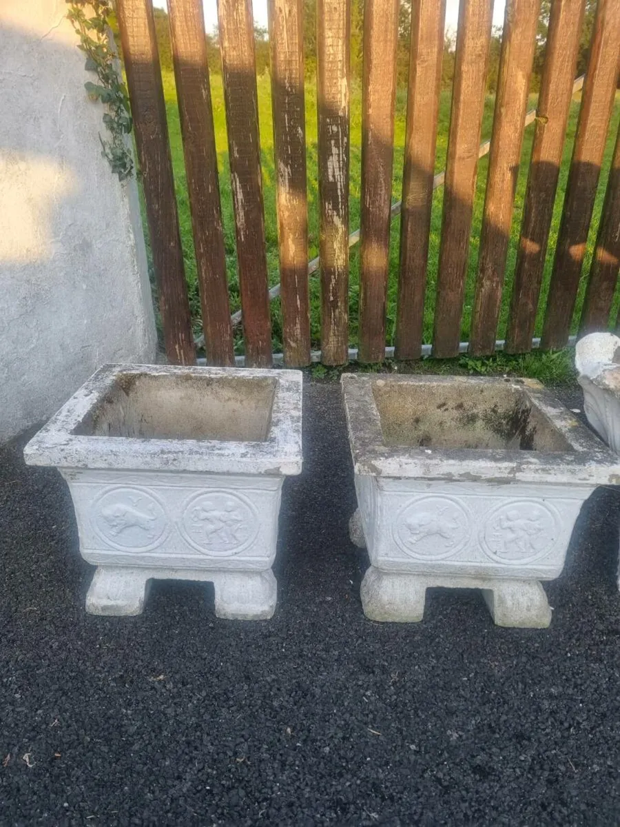 Concrete flower pots - Image 4