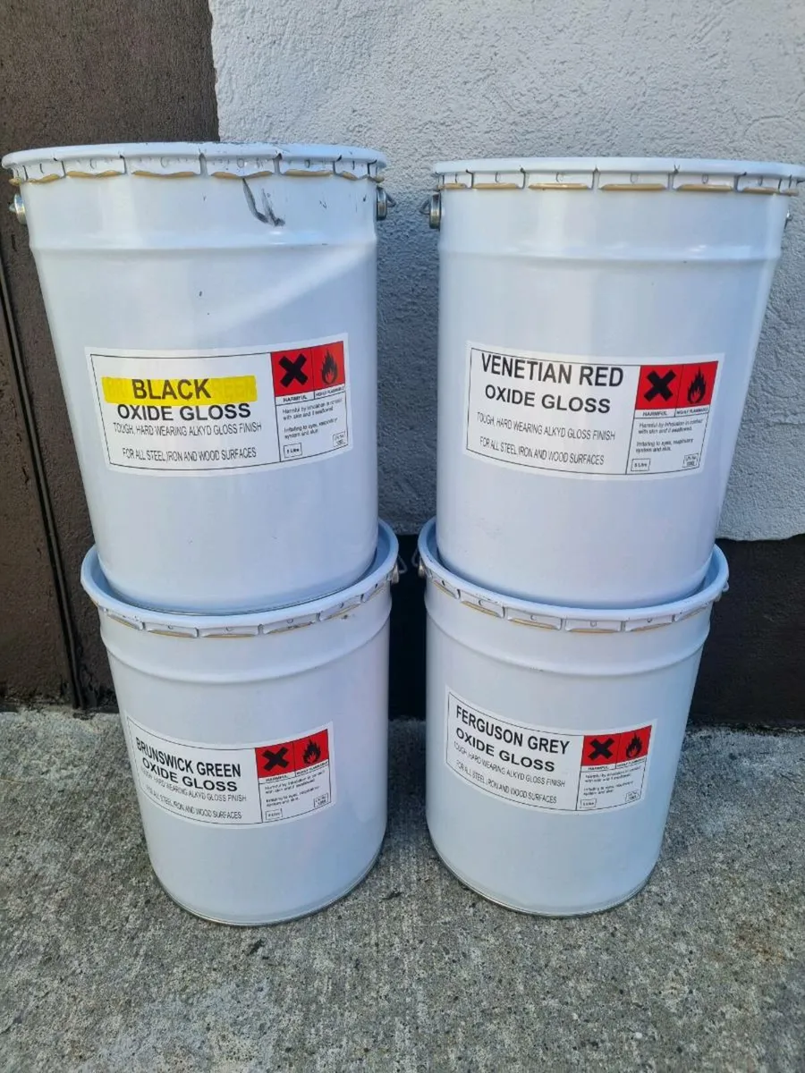 20ltr oxide paint and other paints available - Image 1