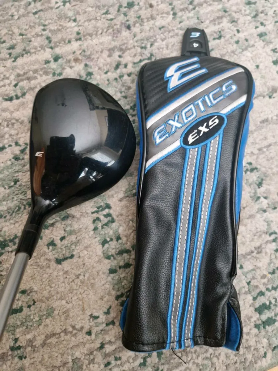 Exotics 3wood good condition bargain 65euro - Image 1