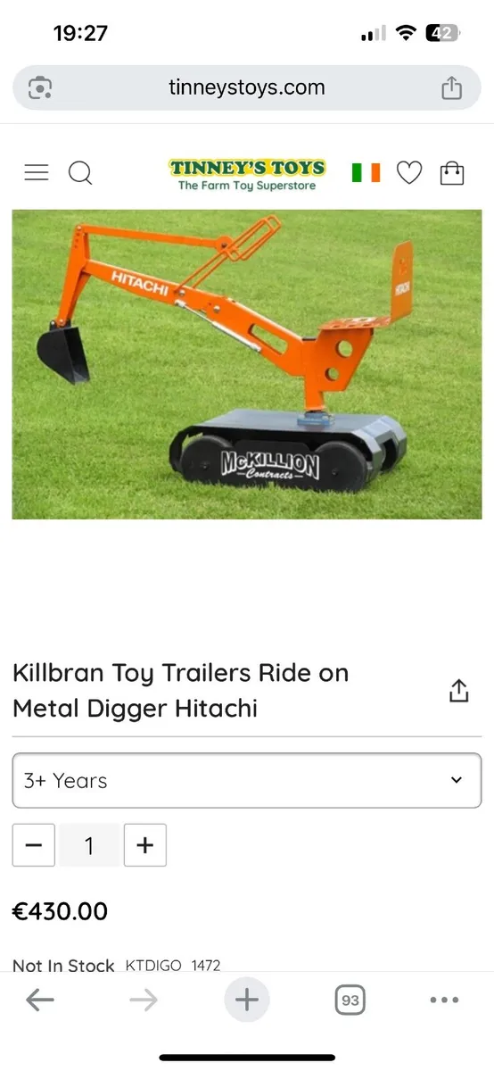 Killbran kids digger - Image 3