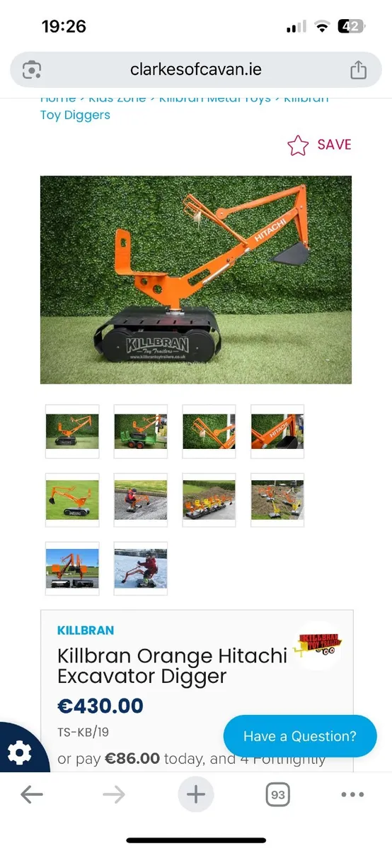 Killbran kids digger - Image 4