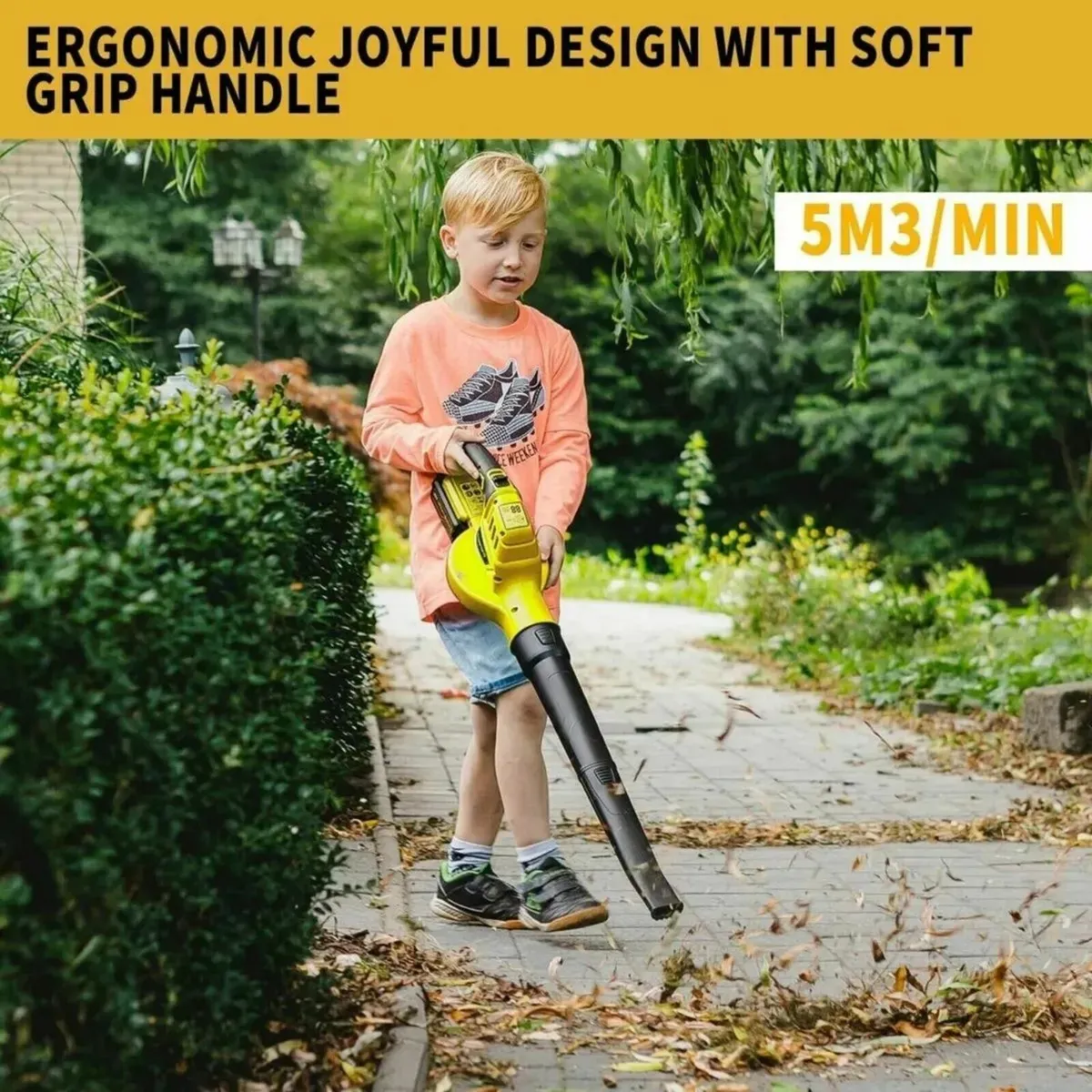 20V Cordless Electric Blower 3.0Ah Battery - Image 4