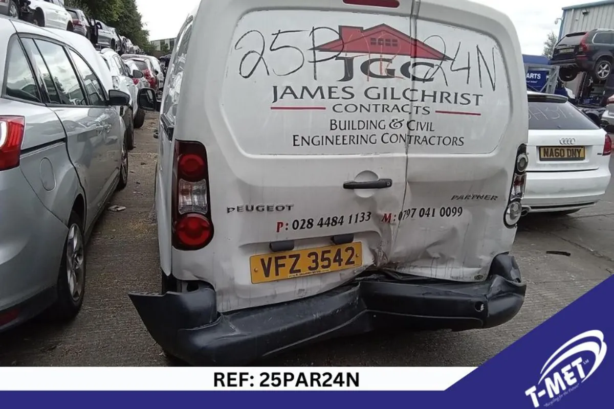 2014 PEUGEOT PARTNER BREAKING FOR PARTS - Image 4