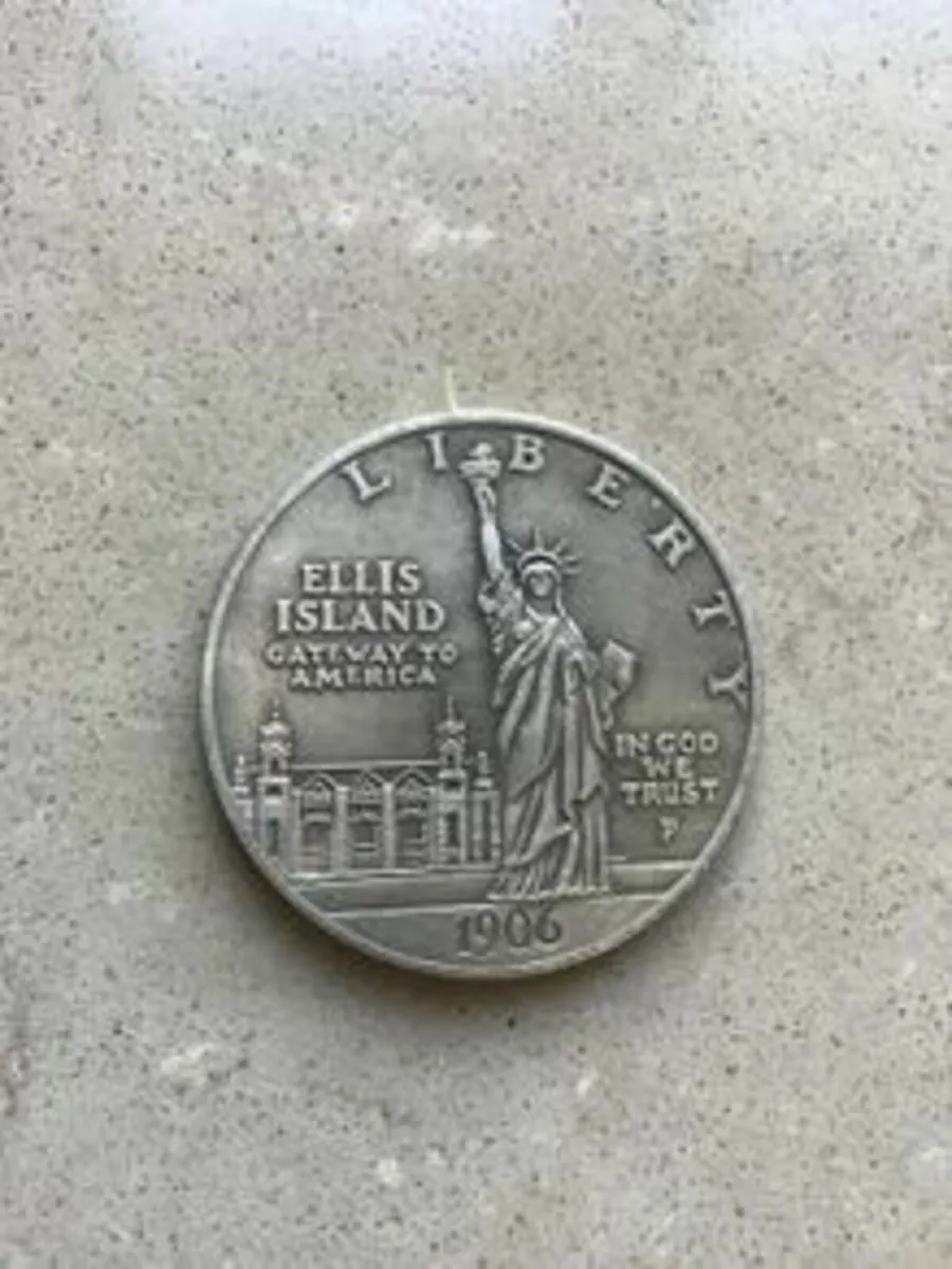 1906 US Dollar - Statue of Liberty/Ellis Island
