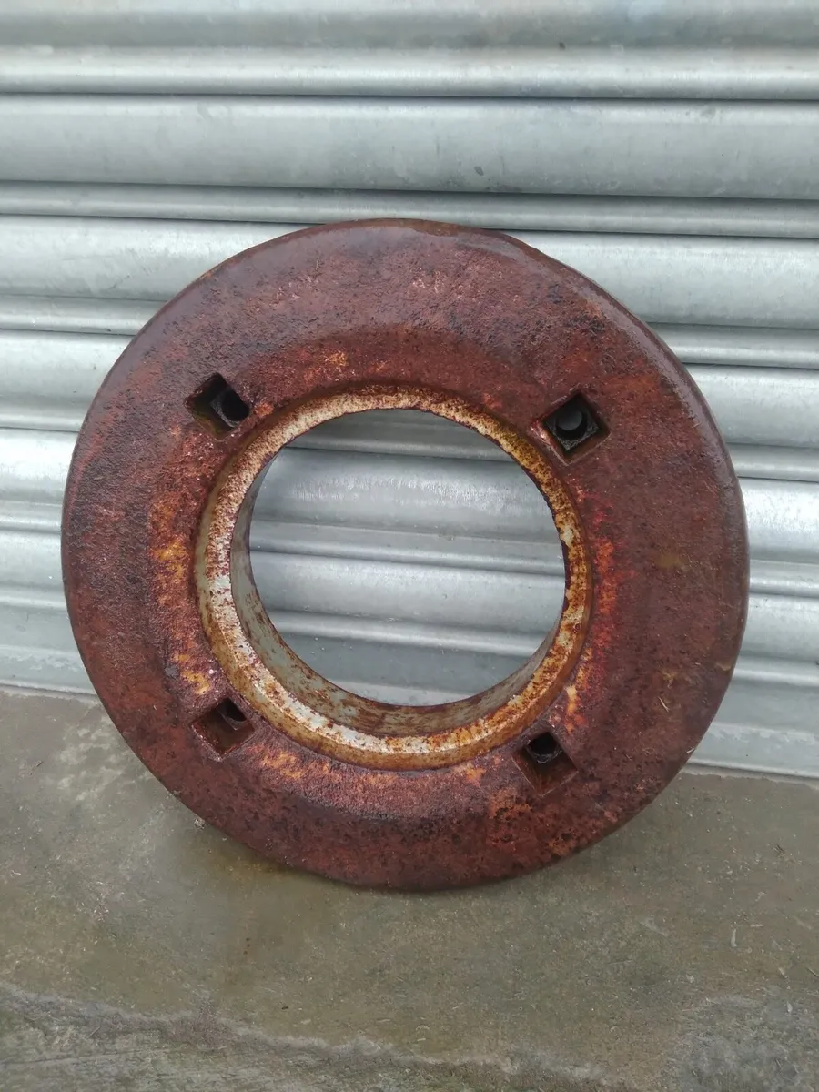 Tractor Front weight & 2wd Wheel weight - Image 3