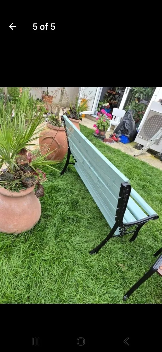 Garden Bench Cast iron  window seat home balcony - Image 2