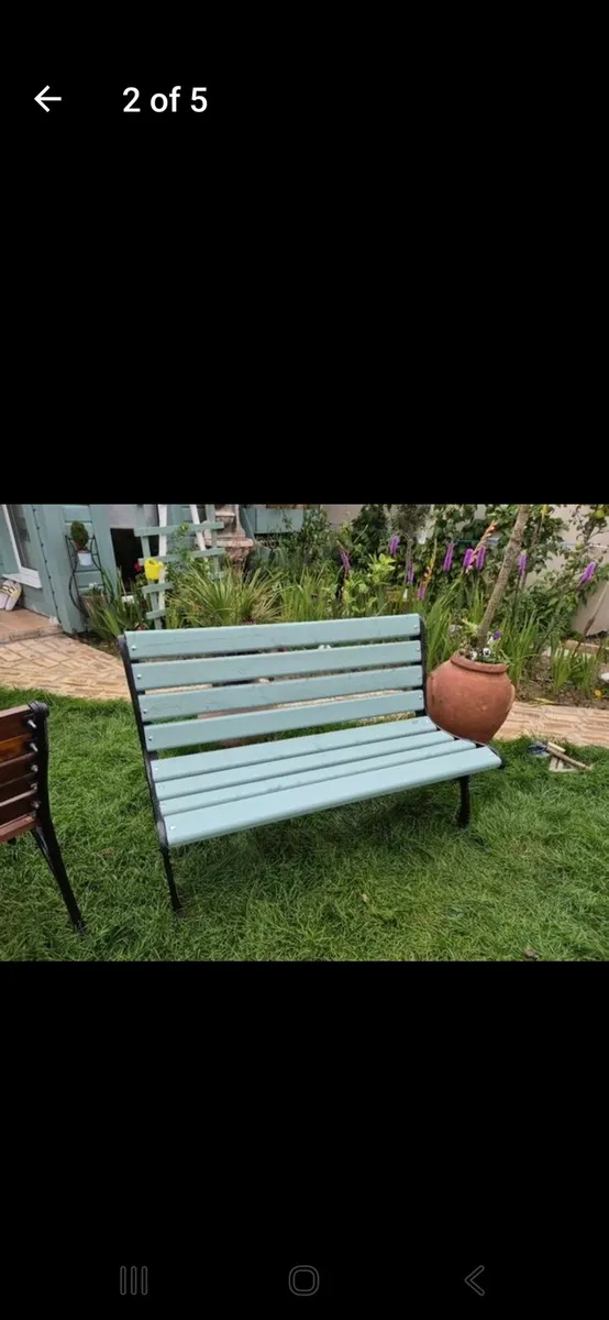 Garden Bench Cast iron  window seat home balcony - Image 1